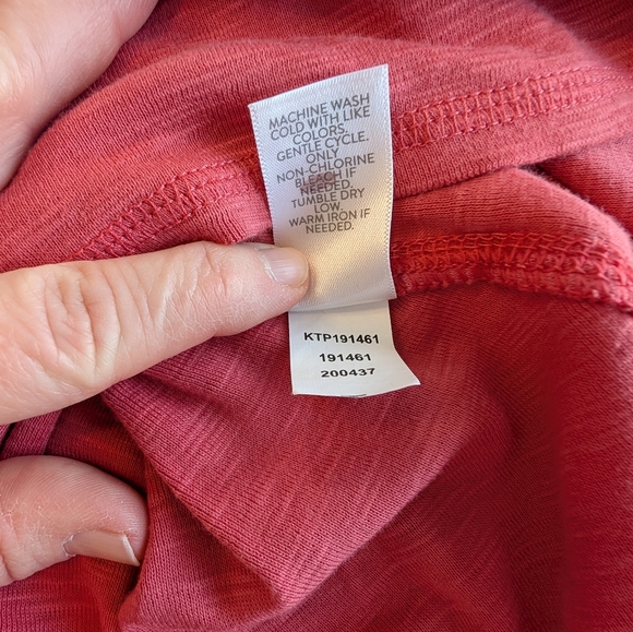 J.Jill Pima Scoop-neck Elliptical Tunic Small 100% Cotton Casual Flowy Everyday - Picture 6 of 7